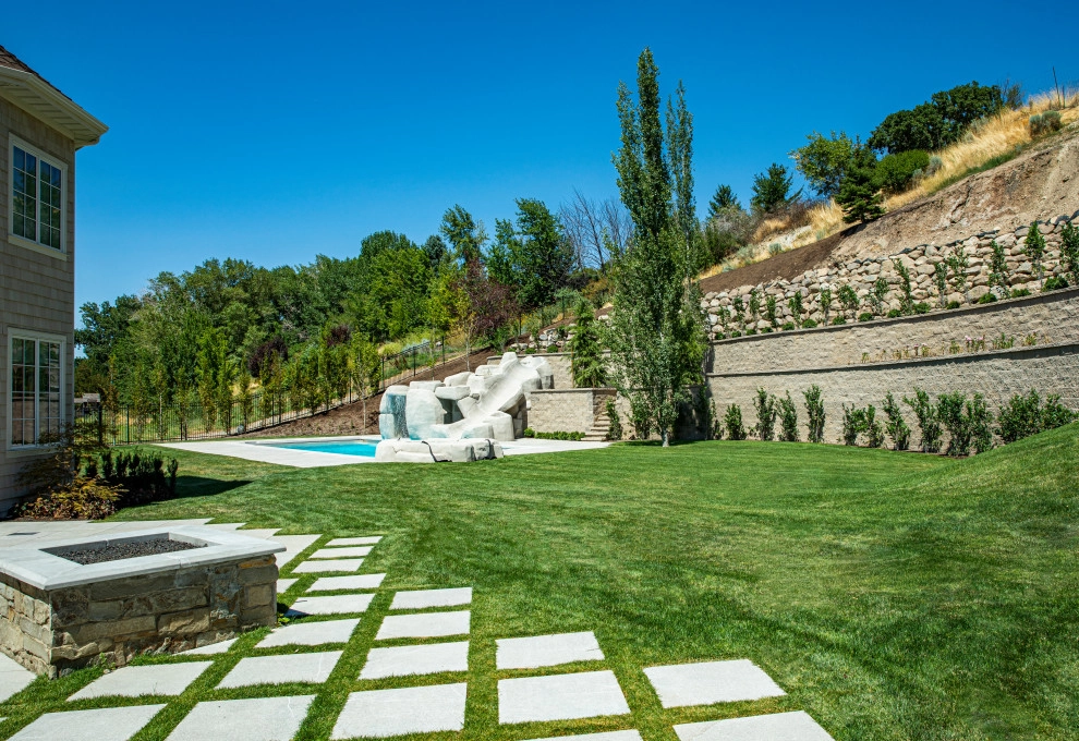 Spacious Backyard Retreat In Provo Canyon by Big Rock Landscaping - Photo 7