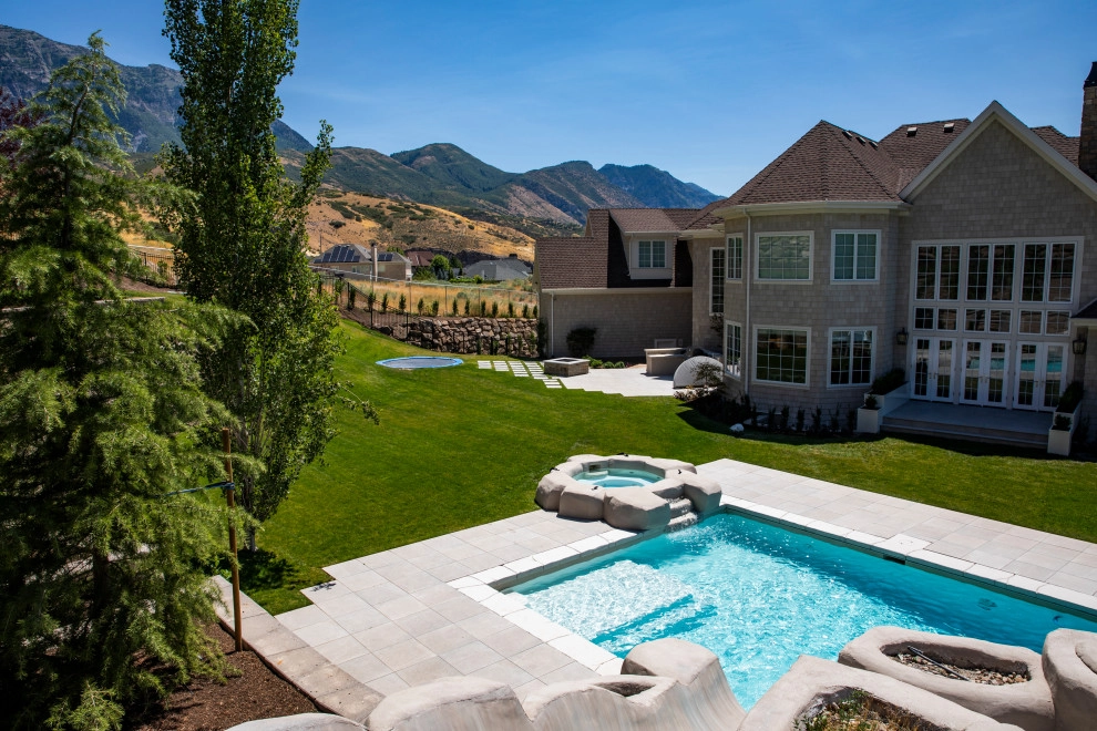 Spacious Backyard Retreat In Provo Canyon by Big Rock Landscaping - Photo 12