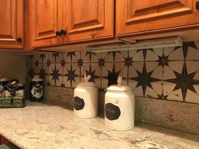 Culinary Wall Design by Footprints Floors | McKinney - Photo 3