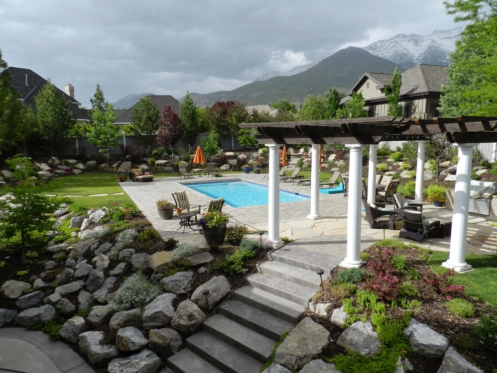 Backyard Oasis In North Orem by Big Rock Landscaping - Photo 7