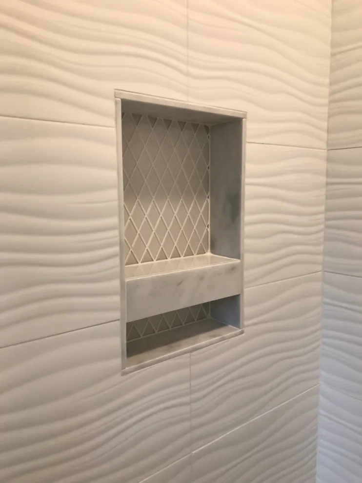 Contemporary Bathroom Renovation by Benchmark Renovations - Photo 12