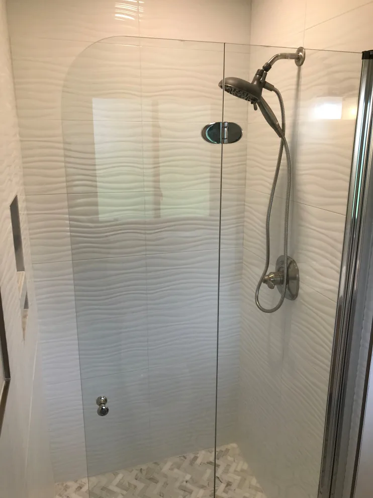 Contemporary Bathroom Renovation by Benchmark Renovations - Photo 7