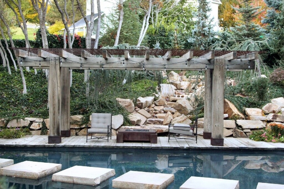 Unique Natural Landscape In Provo by Big Rock Landscaping - Photo 19