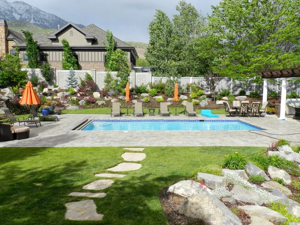 Backyard Oasis In North Orem by Big Rock Landscaping - Photo 6