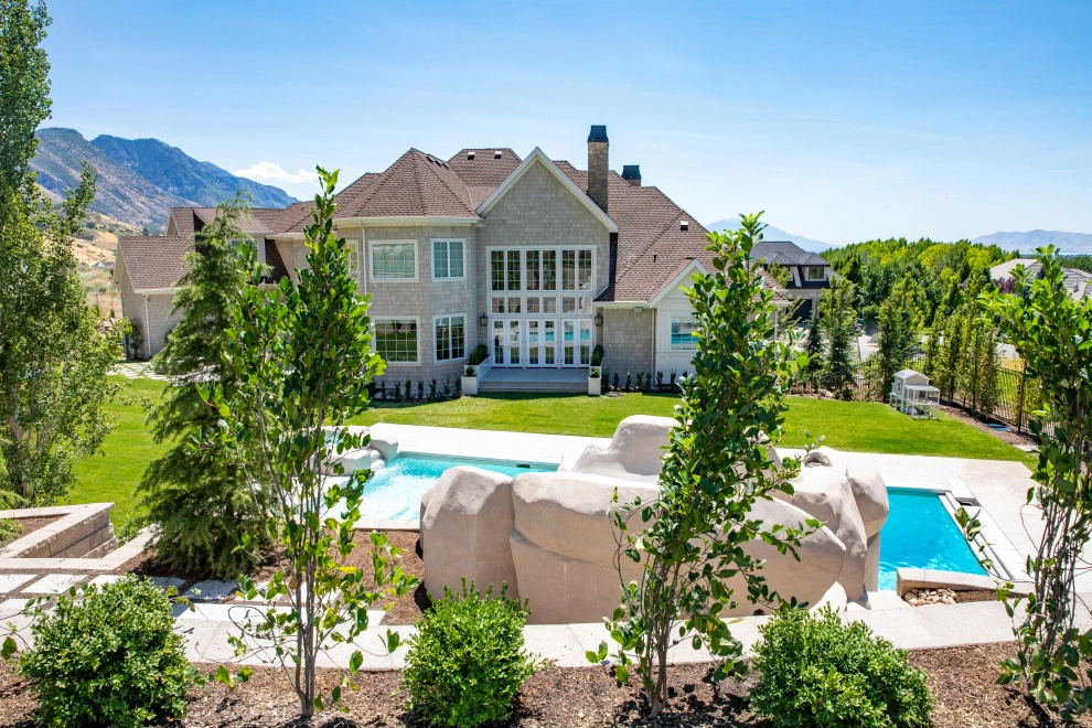 Spacious Backyard Retreat In Provo Canyon by Big Rock Landscaping - Photo 14