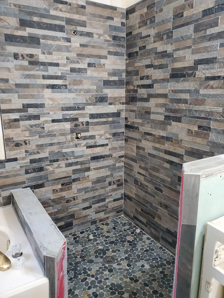 Updated Bathroom Tile by Footprints Floors | McKinney - Photo 3