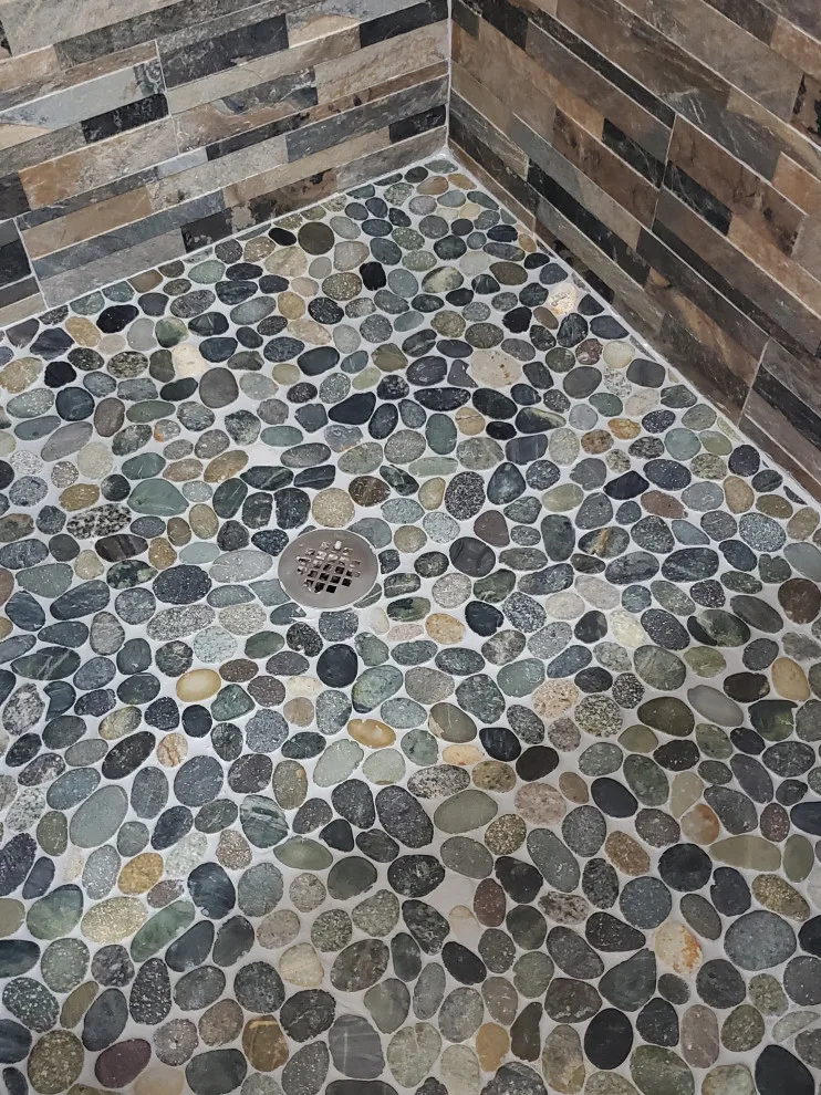 Updated Bathroom Tile by Footprints Floors | McKinney - Photo 2
