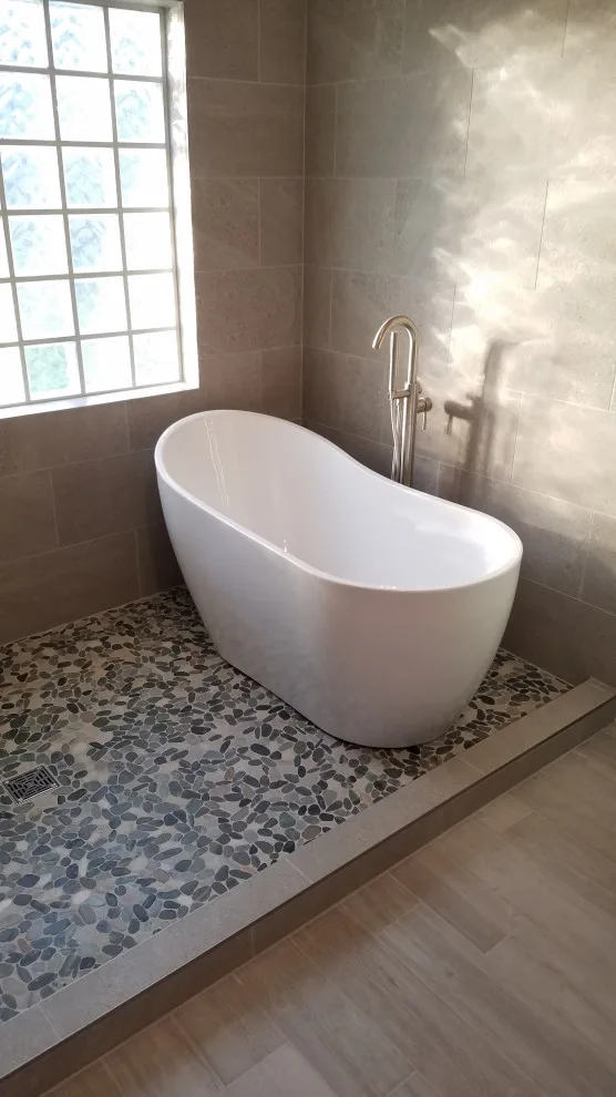 Accessible Tub and Shower Design by Benchmark Renovations - Photo 3