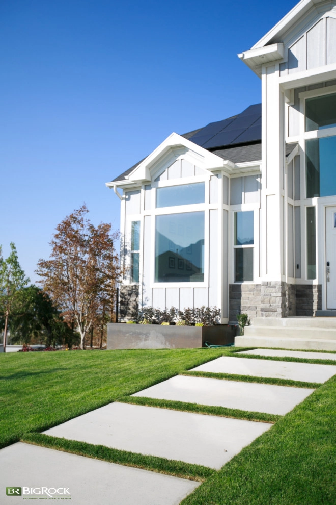 Contemporary Pool And Hardscape Along The Wasatch Front by Big Rock Landscaping - Photo 5