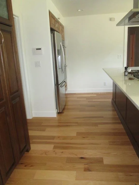 Hickory Flooring in a San Jose Renovation by Slaughterbeck Floors, Inc - Photo 18
