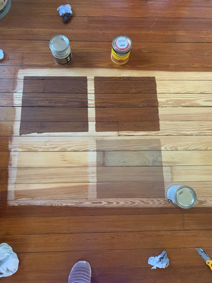 Red Oak Stain Hardwood Refinishing by Floors By VAL - Photo 5