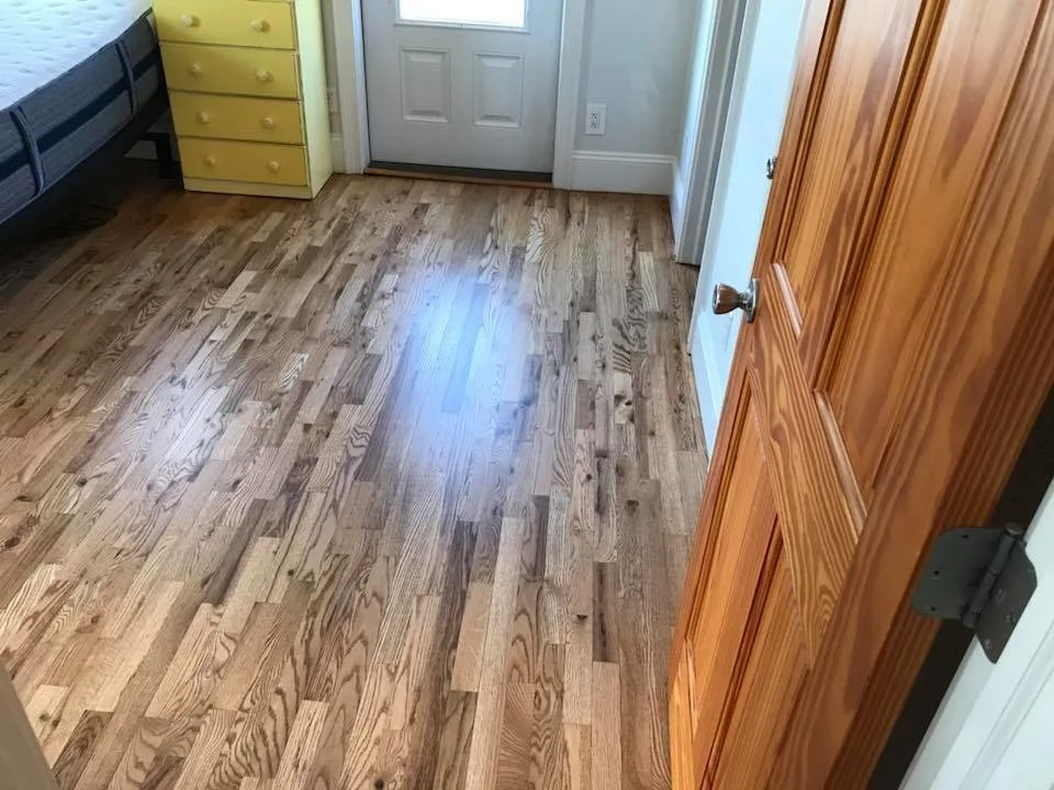 Golden Oak Stain on Rustic Red Oak by Davis Wood Flooring & Construction, LLC - Photo 5