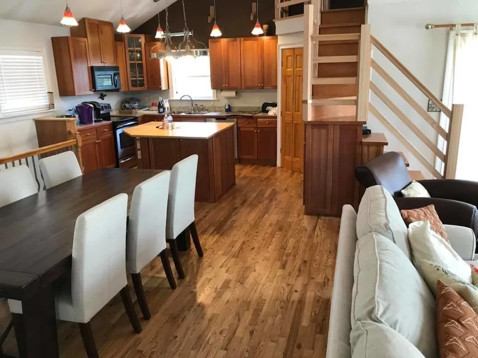 Golden Oak Stain on Rustic Red Oak by Davis Wood Flooring & Construction, LLC - Photo 4