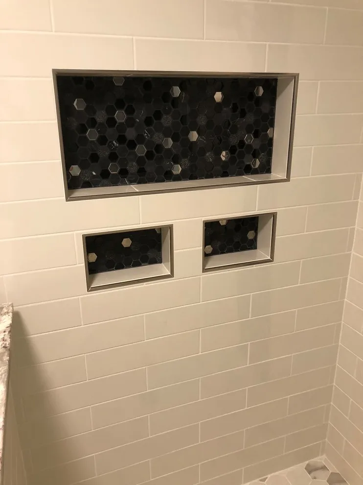 Mosaic Shower Tree for Subway by Northwoods Specialties LLC Flooring Installation - Photo 2
