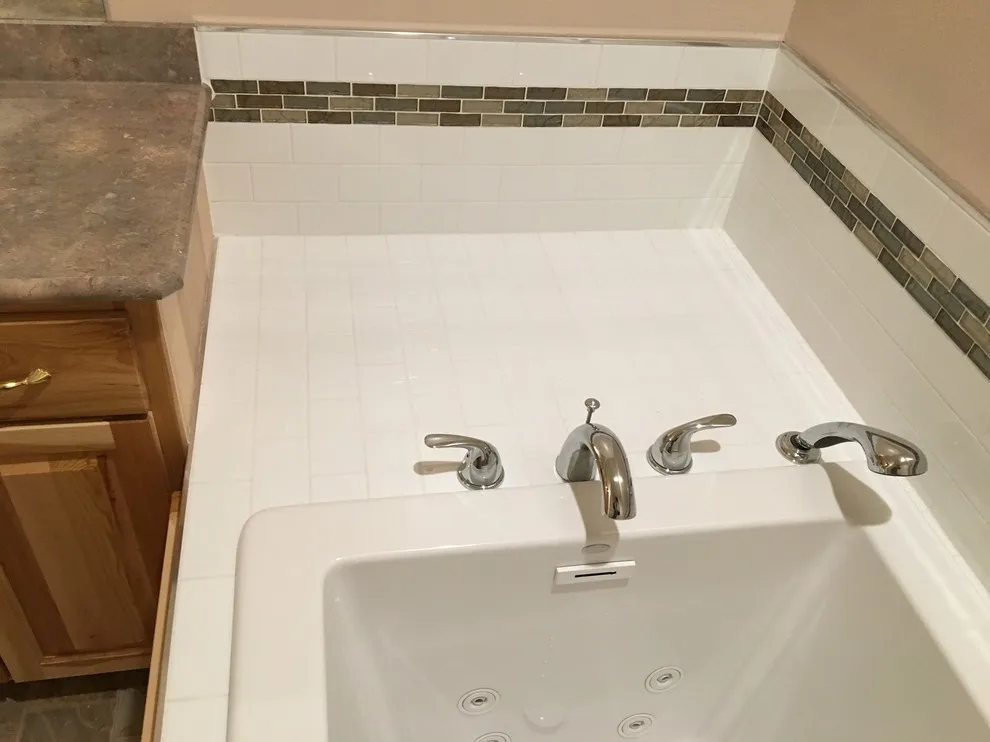 Tile Bathtubs Subway Style by Northwoods Specialties LLC Flooring Installation - Photo 9