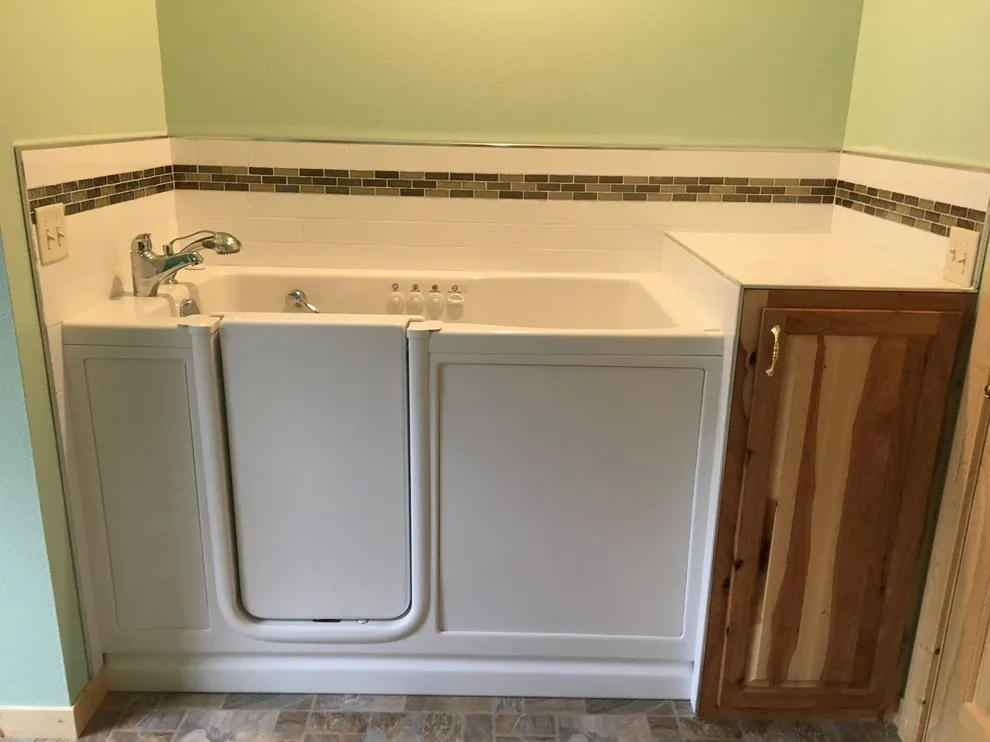 Tile Bathtubs Subway Style by Northwoods Specialties LLC Flooring Installation - Photo 3