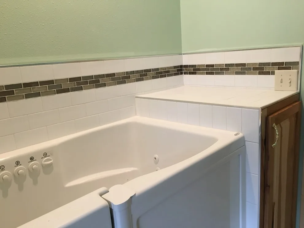 Tile Bathtubs Subway Style by Northwoods Specialties LLC Flooring Installation - Photo 4