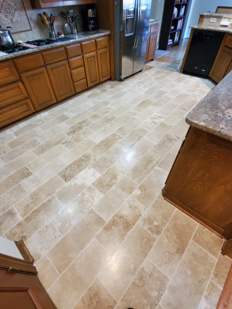 Travertine Culinary Space by Footprints Floors | McKinney - Photo 2