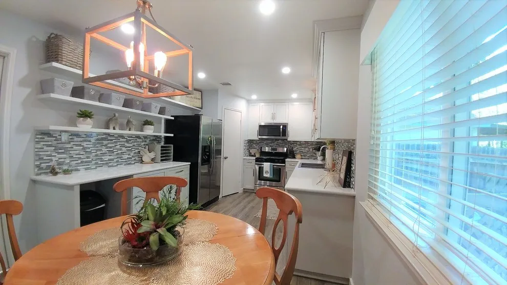 Round Rock Kitchen and Living Room Transformation by Calming Spaces Interiors, Design & Remodeling - Photo 4