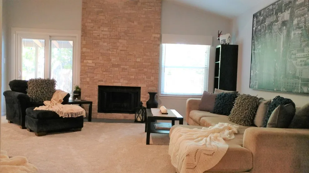 Round Rock Kitchen and Living Room Transformation by Calming Spaces Interiors, Design & Remodeling - Photo 10