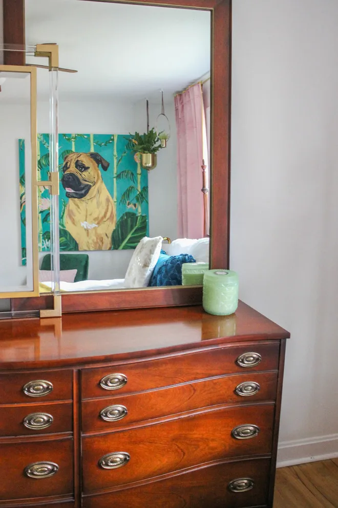 Vibrant Art Deco Guest Room by T. Moore Home ReDesign - Photo 16