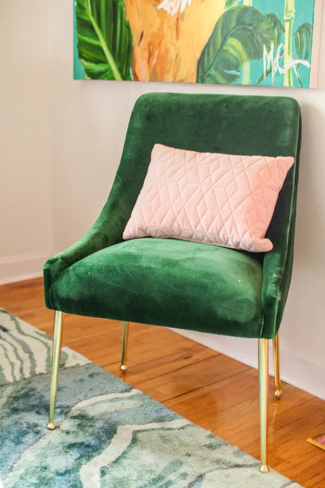Vibrant Art Deco Guest Room by T. Moore Home ReDesign - Photo 20