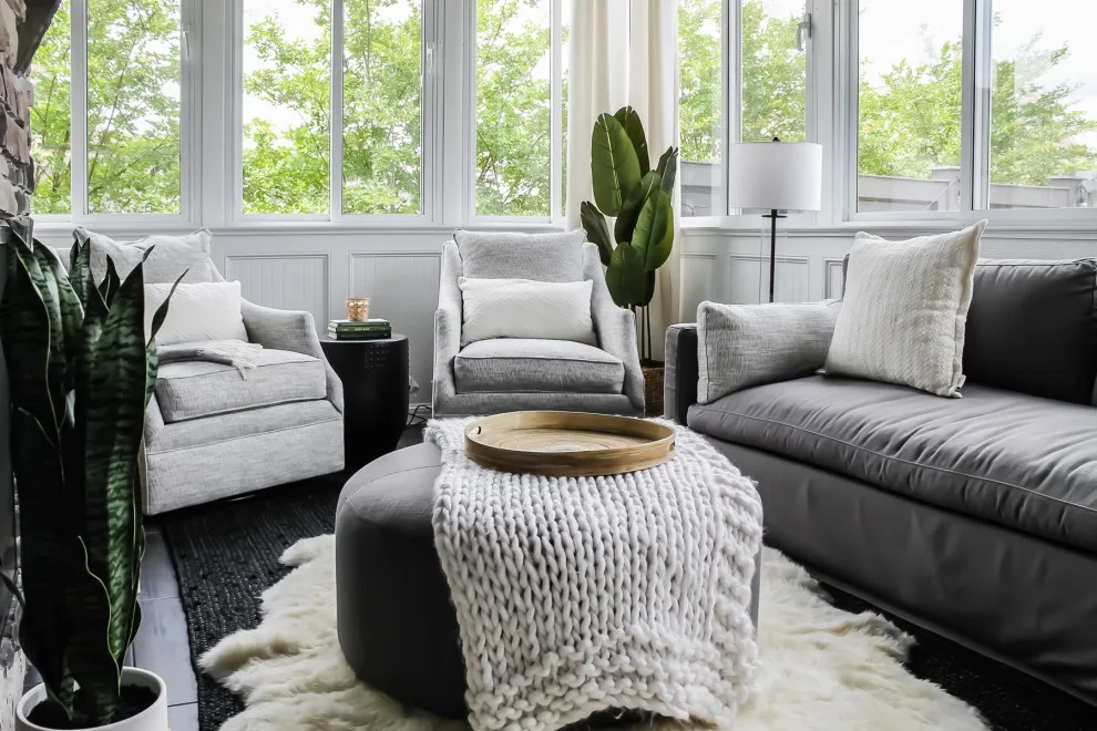 Cozy Sunroom by GoldLeaf Interior - Photo 7
