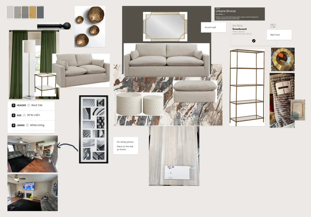 Parker E-Design Complete Home Project by EFaith Studio - Photo 4