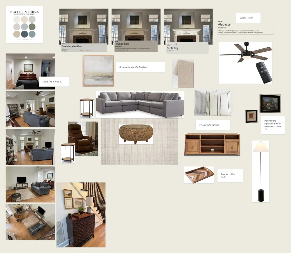 Winstead Virtual Design Living Room/Bedroom Project by EFaith Studio - Photo 2