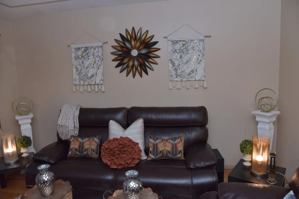 Metallic Lounge Area by Leave It To Meeka Interior Décor - Photo 10