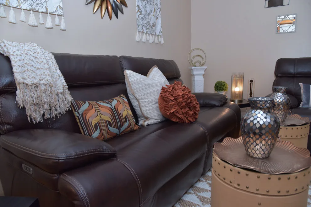 Metallic Lounge Area by Leave It To Meeka Interior Décor - Photo 2