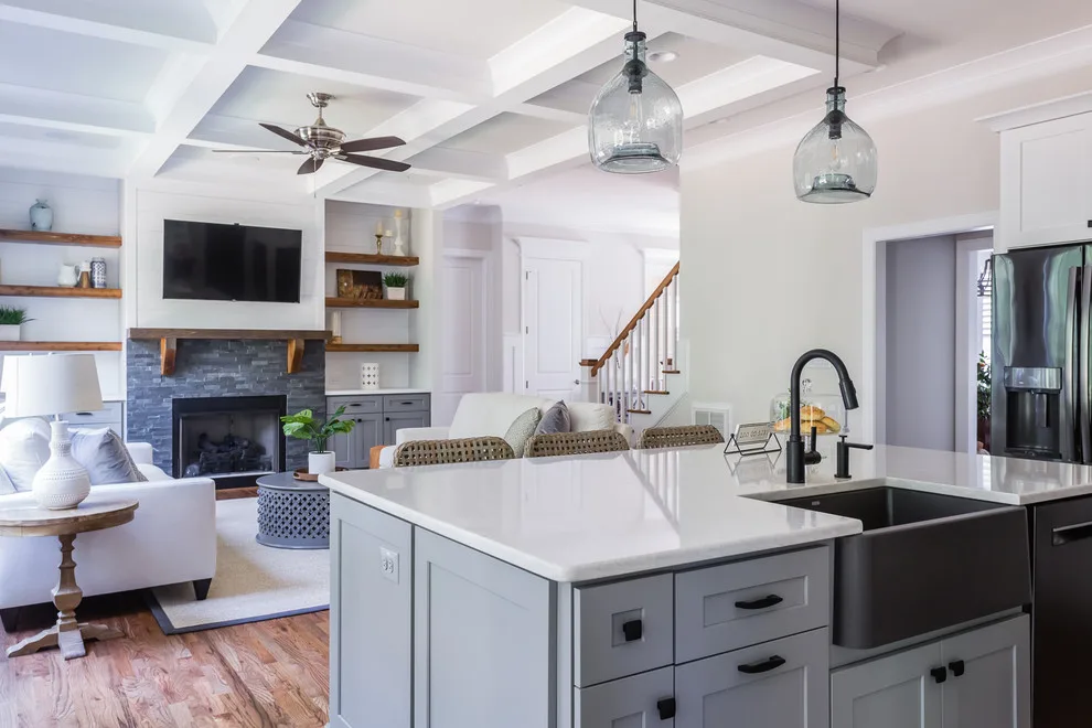 Contemporary Farmhouse by GoldLeaf Interior - Photo 23