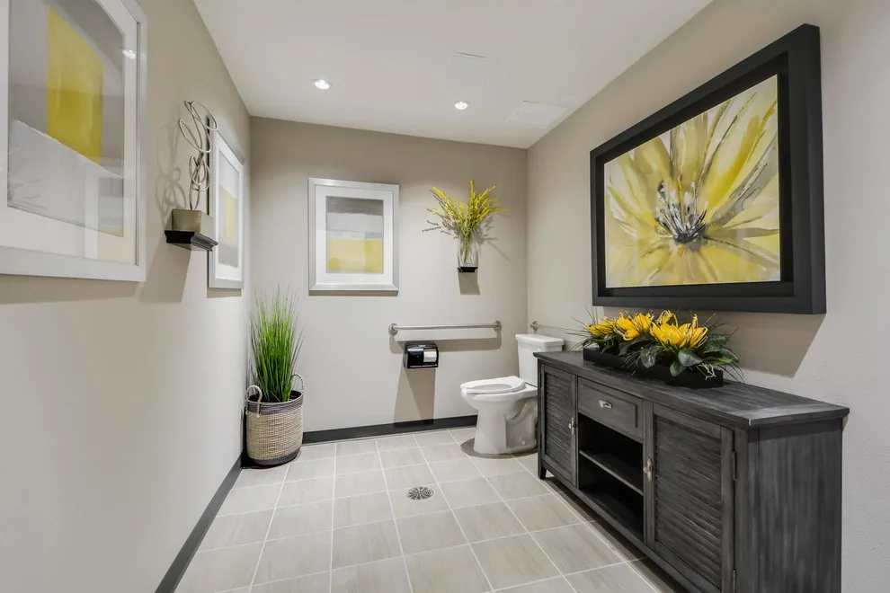 Business Bathroom by Calming Spaces Interiors, Design & Remodeling - Photo 3