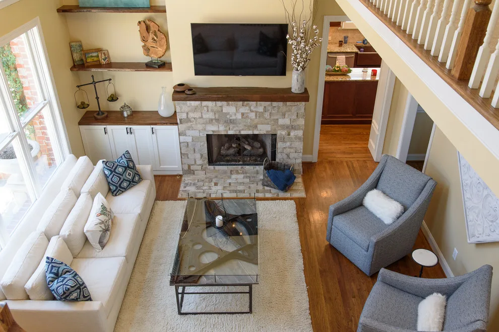Farmhouse Industrial Lounge by High Cotton Interiors - Photo 3