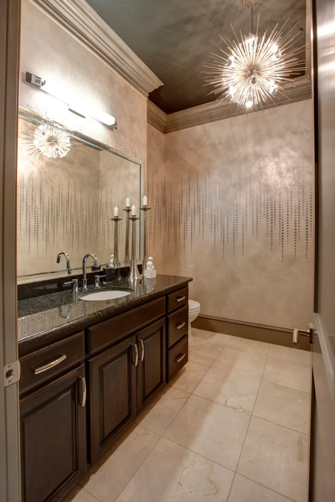 Upscale Townhome Renovation for Professional Basketball Player by CRH Interior Design, LLC - Photo 15