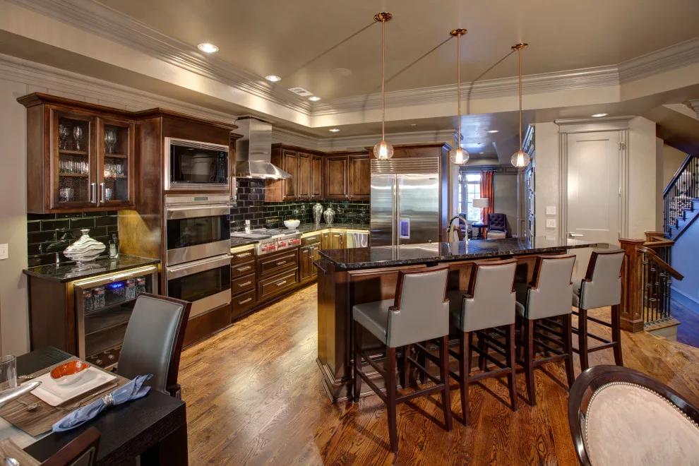 Upscale Townhome Renovation for Professional Basketball Player by CRH Interior Design, LLC - Photo 9