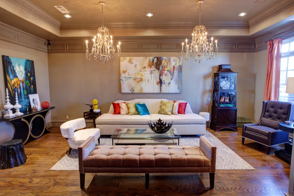 Upscale Townhome Renovation for Professional Basketball Player by CRH Interior Design, LLC - Photo 11