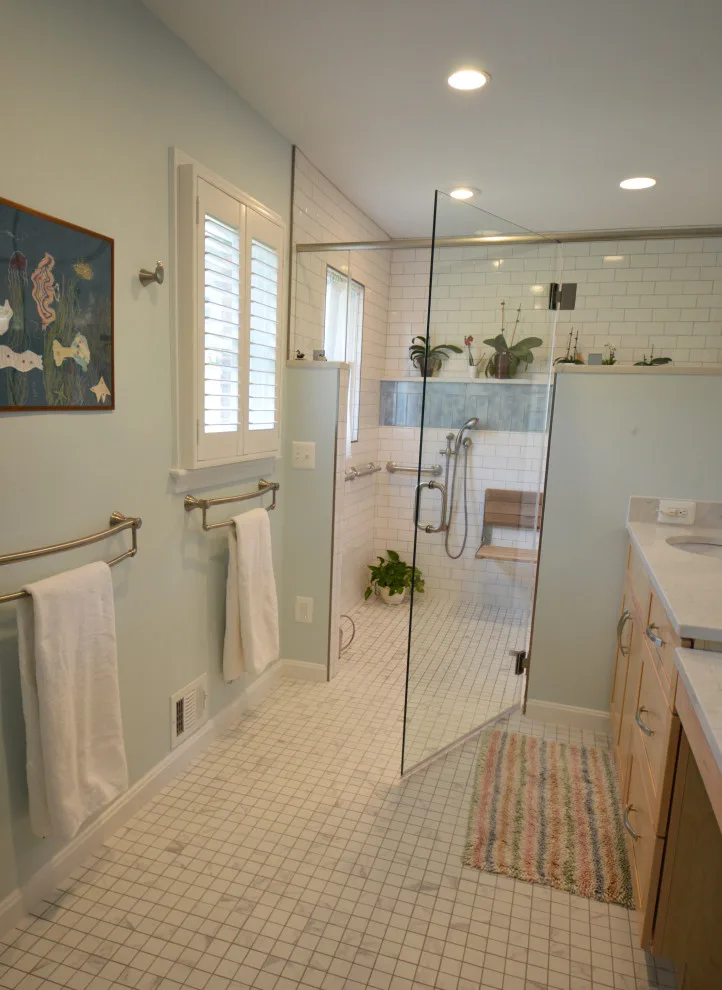 McLean Bathroom for Aging in Place by Fairfax Design Solutions - Photo 7