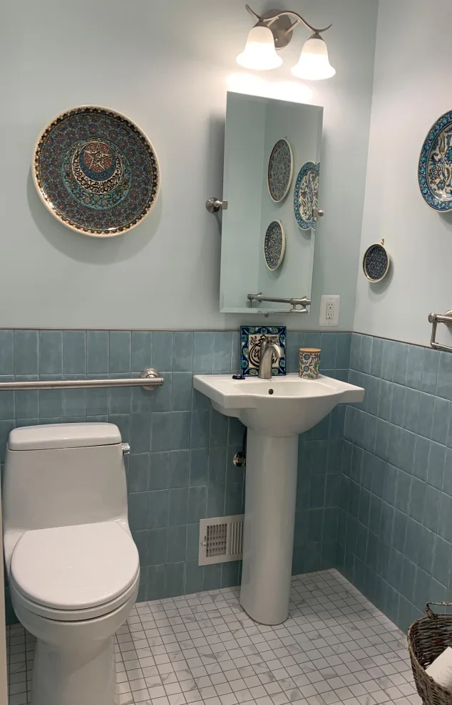 McLean Accessible Powder Room for Seniors by Fairfax Design Solutions - Photo 2