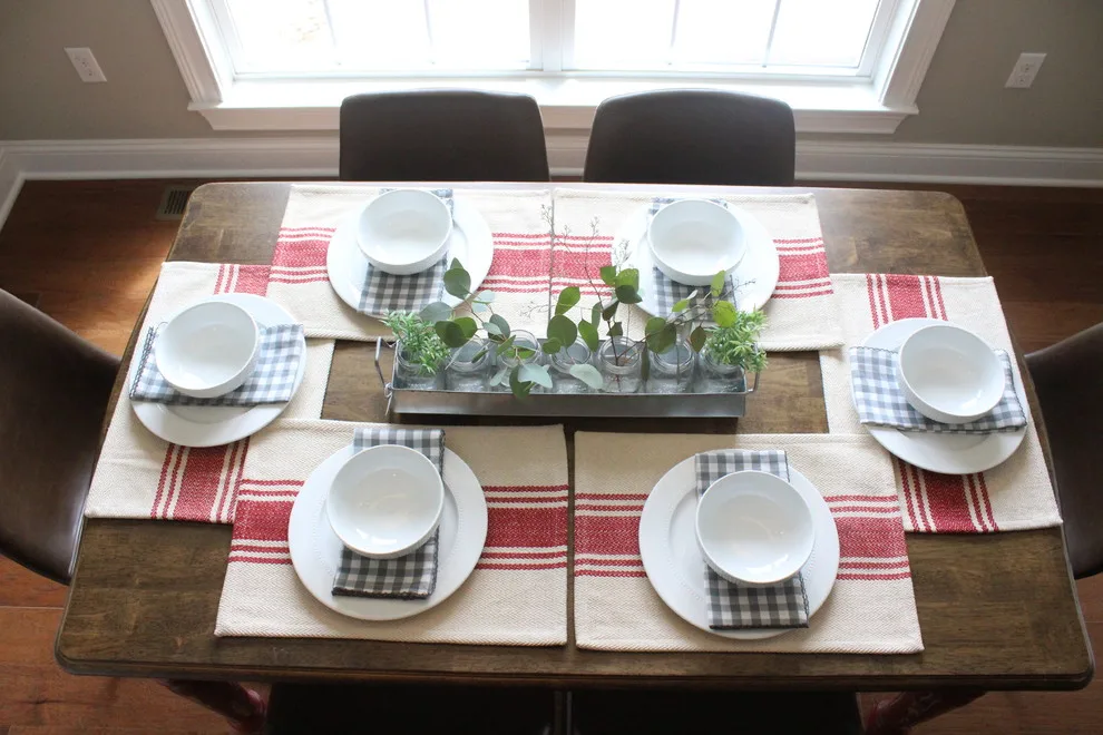 Contemporary Farmhouse Dining Area by Idea Source At Home - Photo 3