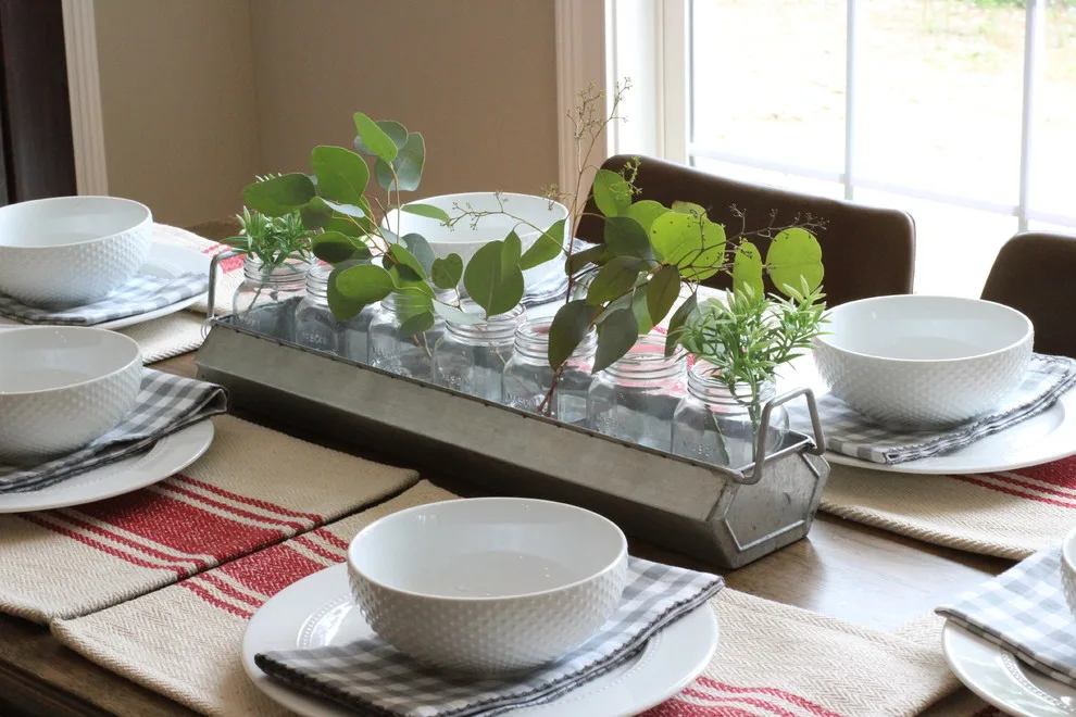 Contemporary Farmhouse Dining Area by Idea Source At Home - Photo 4