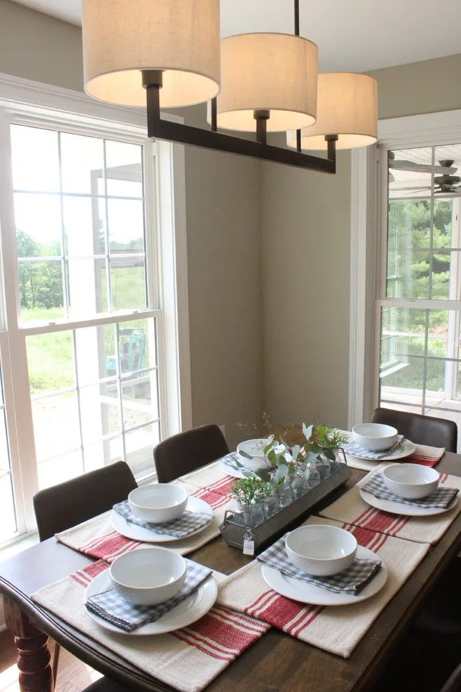 Contemporary Farmhouse Dining Area by Idea Source At Home - Photo 6