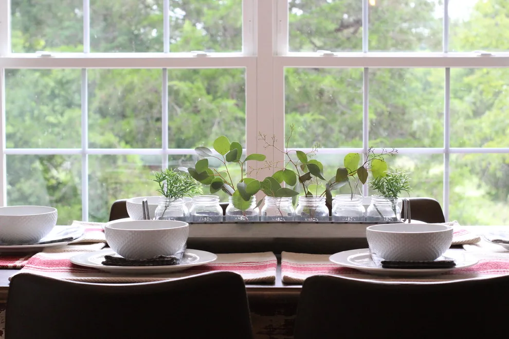 Contemporary Farmhouse Dining Area by Idea Source At Home - Photo 5