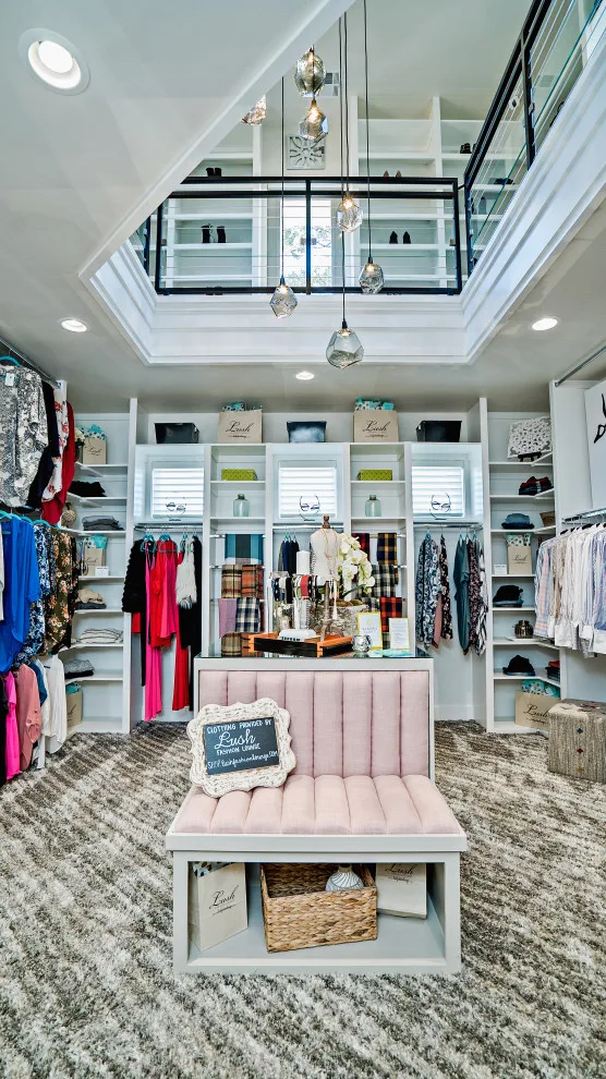 Contemporary Two-Level Wardrobe by CRH Interior Design, LLC - Photo 5