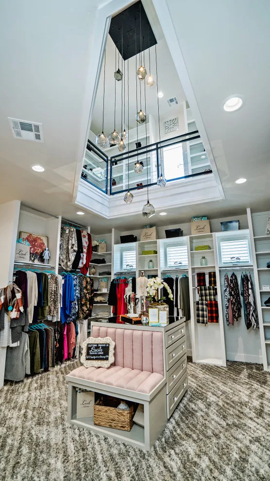 Contemporary Two-Level Wardrobe by CRH Interior Design, LLC - Photo 7