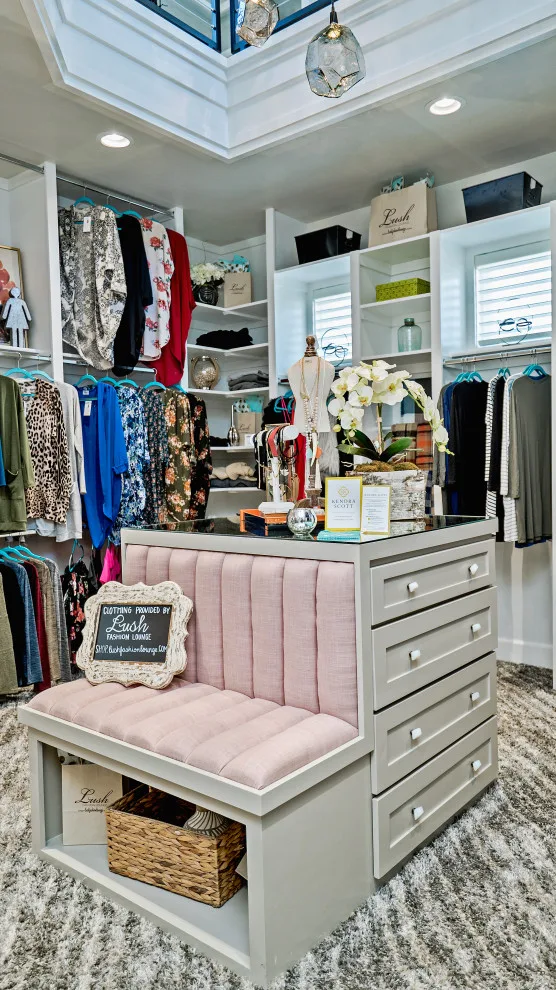 Contemporary Two-Level Wardrobe by CRH Interior Design, LLC - Photo 3