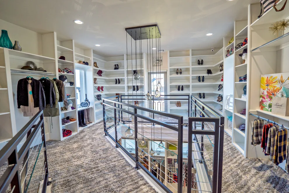 Contemporary Two-Level Wardrobe by CRH Interior Design, LLC - Photo 10