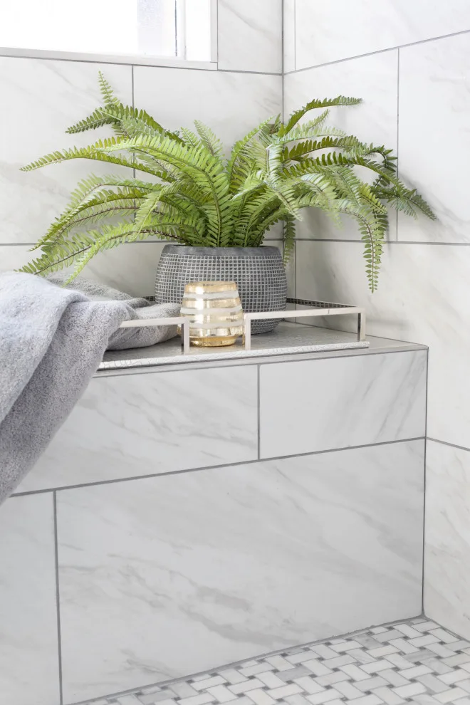 Payton Falls Elegant Bathroom by Calming Spaces Interiors, Design & Remodeling - Photo 5