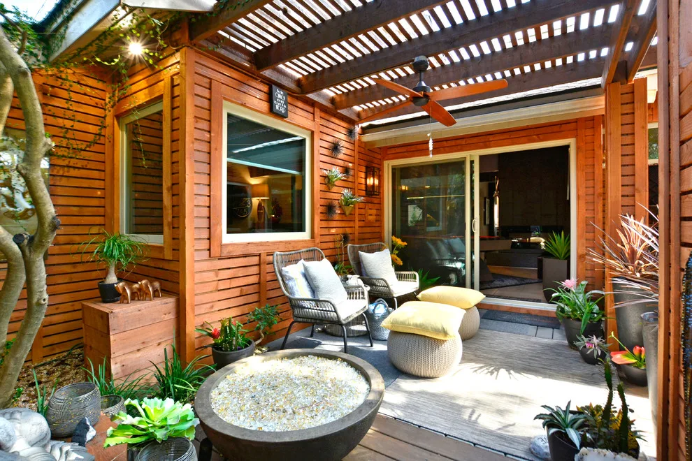 Tranquil Outdoor Space - Zen Garden and Deck by Calming Spaces Interiors, Design & Remodeling - Photo 6
