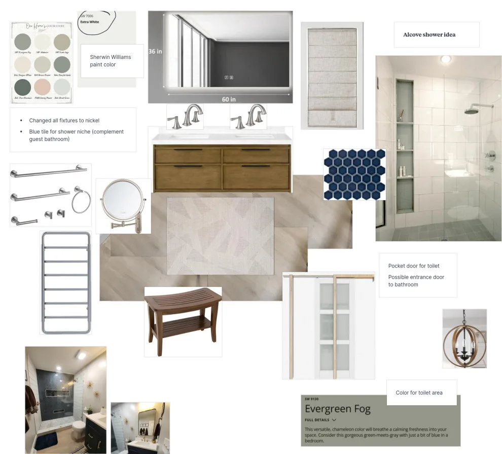 Digital Design Project - Bedroom and Bathroom Renovation by EFaith Studio - Photo 2